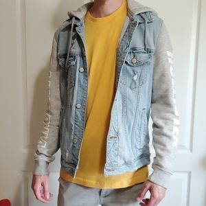 Jean jacket hoodie